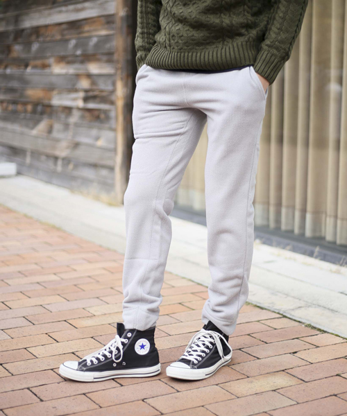 Denime（ドゥニーム）の「サーマルフリースパンツ（その他パンツ・メンズ・ネイビー/ホワイト/グレー・MEDIUM/X-LARGE/LARGE）」の2枚目の写真