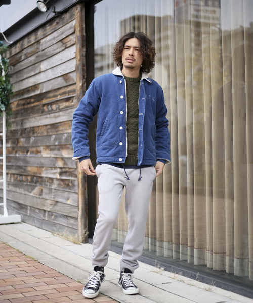 Denime（ドゥニーム）の「サーマルフリースパンツ（その他パンツ・メンズ・ネイビー/ホワイト/グレー・MEDIUM/X-LARGE/LARGE）」の22枚目の写真