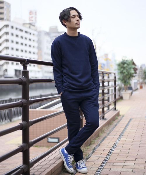 Denime（ドゥニーム）の「サーマルフリースパンツ（その他パンツ・メンズ・ネイビー/ホワイト/グレー・MEDIUM/X-LARGE/LARGE）」の12枚目の写真