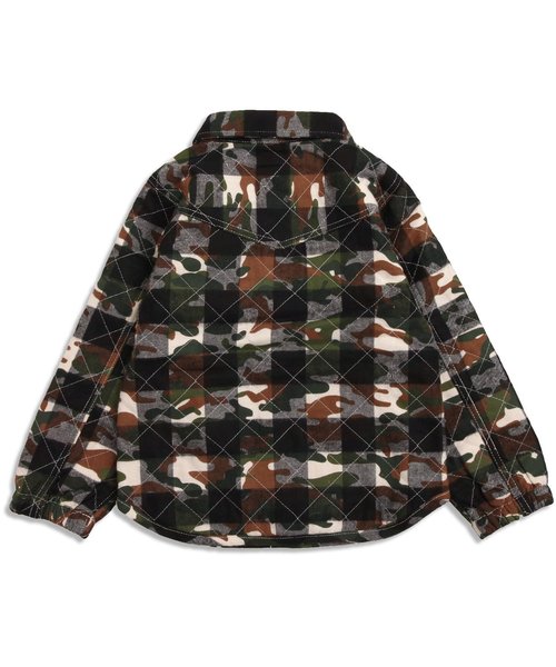 F.O.KIDS（エフオーキッズ）の「中綿キルトシャツ（シャツ/ブラウス・キッズ・カモフラージュ/レッド/キャメル・140/90/95/110/130/100/80/120）」の13枚目の写真