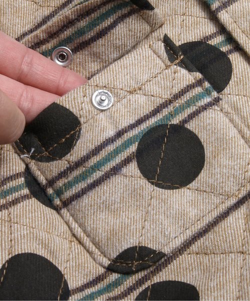 F.O.KIDS（エフオーキッズ）の「中綿キルトシャツ（シャツ/ブラウス・キッズ・カモフラージュ/レッド/キャメル・140/90/95/110/130/100/80/120）」の17枚目の写真