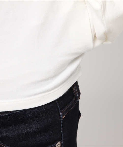 SLY（スライ）の「FRILL OPEN SHOULDER TOPS（Tシャツ/カットソー・レディース・ミント/オフホワイト/ブラック/ライトベージュ・2/1）」の10枚目の写真