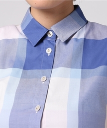 美品✨ブルーレーベル クレストブリッジ シャツ ワンピース ベルト　チェック BLUE LABEL CRESTBRIDGE（ブルーレーベルクレストブリッジ）の