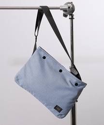 PORTER | ◇LOWERCASE*PORTER*EDIFICE シャンブレーサコッシュ(ショルダーバッグ)