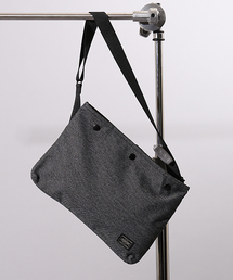 PORTER | ◇LOWERCASE*PORTER*EDIFICE シャンブレーサコッシュ(ショルダーバッグ)