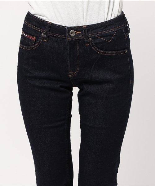 HILFIGER DENIM（ヒルフィガーデニム）の「ストレートフィットジーンズNDST（デニムパンツ・レディース・インディゴブルー・26inch/28inch/24inch/27inch/25inch）」の5枚目の写真