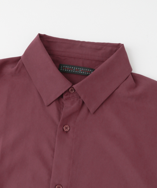 SENSE OF PLACE by URBAN RESEARCH（センスオブプレイスバイアーバンリサーチ）の「モダールドルマンスリーブシャツ(5分袖)（シャツ/ブラウス・メンズ・バーガンディー/ミント/ネイビー・MEDIUM/LARGE）」の13枚目の写真