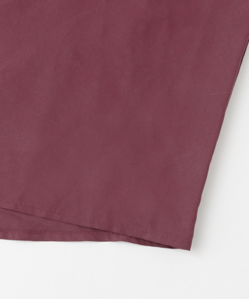 SENSE OF PLACE by URBAN RESEARCH（センスオブプレイスバイアーバンリサーチ）の「モダールドルマンスリーブシャツ(5分袖)（シャツ/ブラウス・メンズ・バーガンディー/ミント/ネイビー・MEDIUM/LARGE）」の15枚目の写真