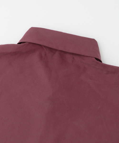 SENSE OF PLACE by URBAN RESEARCH（センスオブプレイスバイアーバンリサーチ）の「モダールドルマンスリーブシャツ(5分袖)（シャツ/ブラウス・メンズ・バーガンディー/ミント/ネイビー・MEDIUM/LARGE）」の6枚目の写真