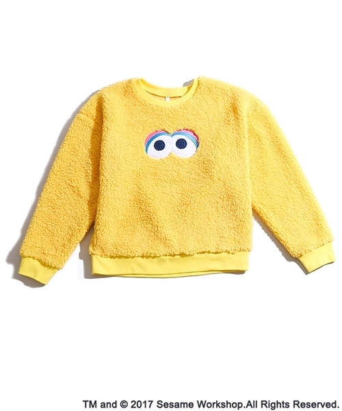 WEGO セサミストリート モフモフ素材にカラフルな色合いがたまらんっ♡ おソロコーデもばっち