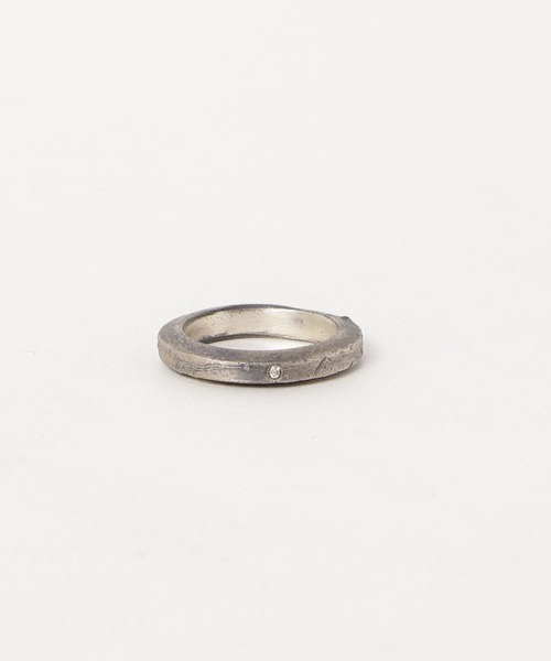 GILD(ギルド)の「GILD ギルド / Roughness texture narrow ring ラフネステクスチャー ナローリング / G171-RI01/D(リング・メンズ・ホワイト/ブラック・11号/9号/13号/17号/19号/7号/15号/21号)」の9枚目の写真