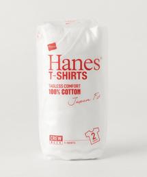 HANES | Hanes（ヘインズ） Japan Fit クルーネック ホワイト(Tシャツ/カットソー)