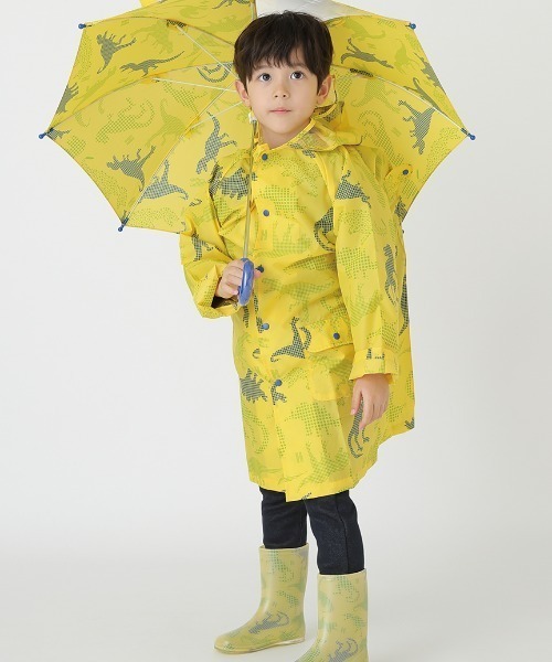 HAKKA KIDS（ハッカキッズ）の「デジタルダイナソープリント傘（長傘・キッズ・ブルー/ライトグリーン/イエロー・S/M/L）」の10枚目の写真