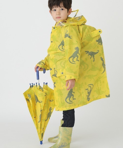 HAKKA KIDS（ハッカキッズ）の「デジタルダイナソープリント傘（長傘・キッズ・ブルー/ライトグリーン/イエロー・S/M/L）」の9枚目の写真