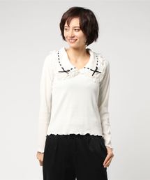 RoseMarie seoir | ホワイトエデントップス(Tシャツ/カットソー)