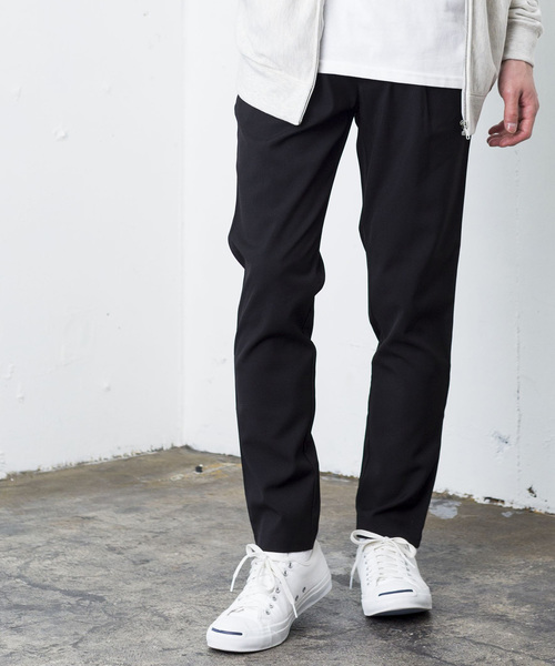 WEGO(ウィゴー)の「WEGO/ストレッチスリムテーパードスラックス(スラックス・メンズ・ブラック/ネイビー・LARGE/MEDIUM/SMALL)」の2枚目の写真