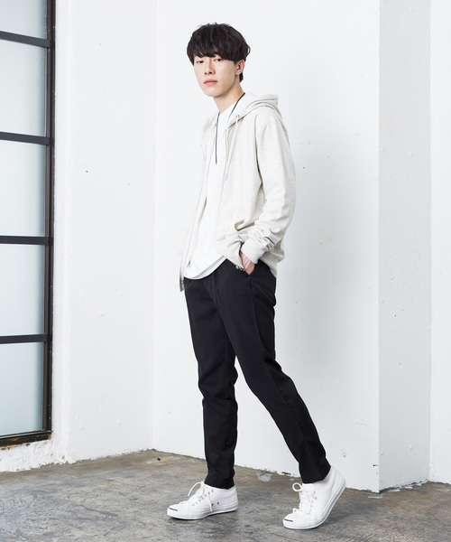 WEGO(ウィゴー)の「WEGO/ストレッチスリムテーパードスラックス(スラックス・メンズ・ブラック/ネイビー・LARGE/MEDIUM/SMALL)」の3枚目の写真