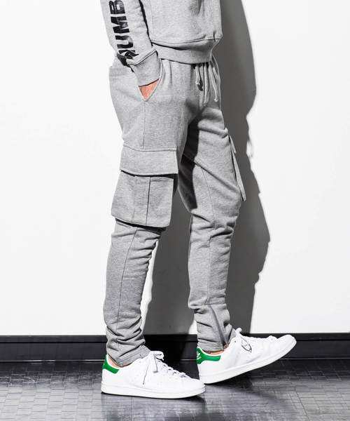 NUMBER (N)INE DENIM（ナンバーナインデニム）の「NUMBER (N)INE DENIM(ナンバーナインデニム)スウェットカーゴパンツ（その他パンツ・メンズ・ブラック/グレー・SMALL/MEDIUM/LARGE/X-LARGE）」の3枚目の写真