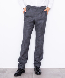 JOHN LAWRENCE SULLIVAN | 【JOHN LAWRENCE SULLIVAN】チェックスリムトラウザー(スラックス)