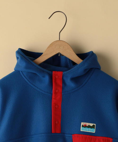 coen（コーエン）の「SUNNY SPORTS（サニースポーツ）別注フリースパーカー（パーカー・レディース・コバルトブルー/ピンク・FREE）」の14枚目の写真