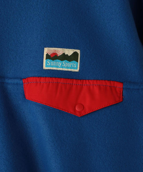 coen（コーエン）の「SUNNY SPORTS（サニースポーツ）別注フリースパーカー（パーカー・レディース・コバルトブルー/ピンク・FREE）」の12枚目の写真