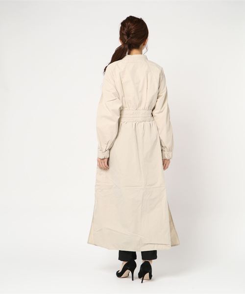 ALLUMER（アリュメール）の「∴ 【Allumer/アリュメール】Millitary Aidman Gown 前後2WAY　ダブルフロント 8170102（その他アウター・レディース・ベージュ/アイボリー/ブラック/オリーブ/テラコッタ/スモークピンク・FREE）」の11枚目の写真