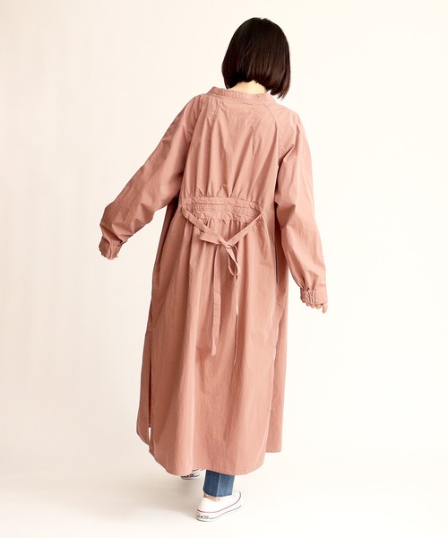 ALLUMER（アリュメール）の「∴ 【Allumer/アリュメール】Millitary Aidman Gown 前後2WAY　ダブルフロント 8170102（その他アウター・レディース・ベージュ/アイボリー/ブラック/オリーブ/テラコッタ/スモークピンク・FREE）」の8枚目の写真