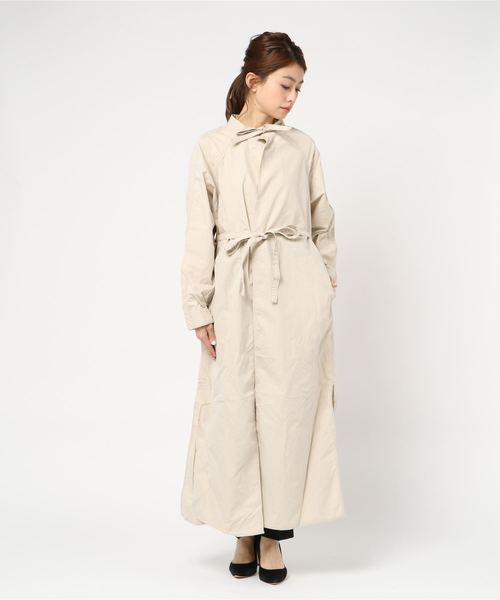 ALLUMER（アリュメール）の「∴ 【Allumer/アリュメール】Millitary Aidman Gown 前後2WAY　ダブルフロント 8170102（その他アウター・レディース・ベージュ/アイボリー/ブラック/オリーブ/テラコッタ/スモークピンク・FREE）」の14枚目の写真