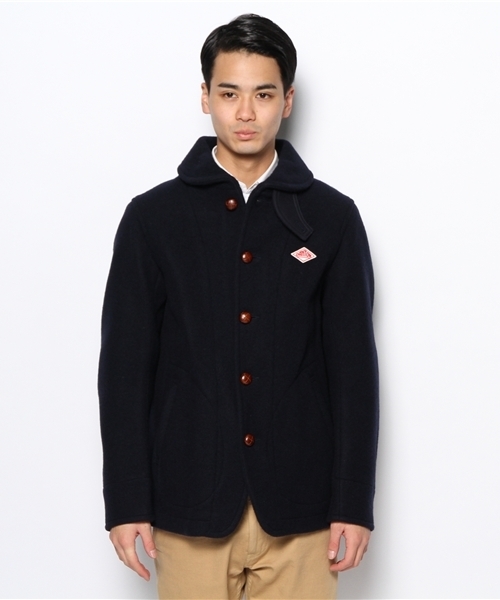 UNITED ARROWS（ユナイテッドアローズ）の「＜DANTON＞ SINGLE JKT 1（カバーオール・メンズ・ネイビー・40/38）」の2枚目の写真