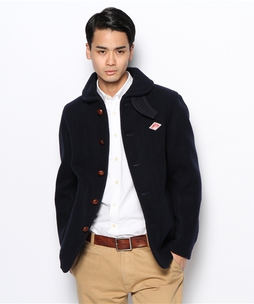 UNITED ARROWS（ユナイテッドアローズ）の「＜DANTON＞ SINGLE JKT 1（カバーオール・メンズ・ネイビー・40/38）」の5枚目の写真