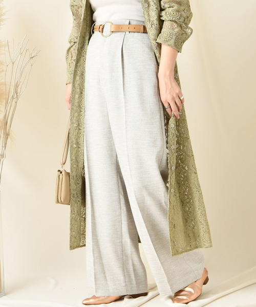 DouDou（ドゥドゥ）の「センプレパンツ（その他パンツ・レディース・ホワイト/ベージュ/グレー/ブルー/ブラック/ピンク/カーキ・38/36/37）」の4枚目の写真