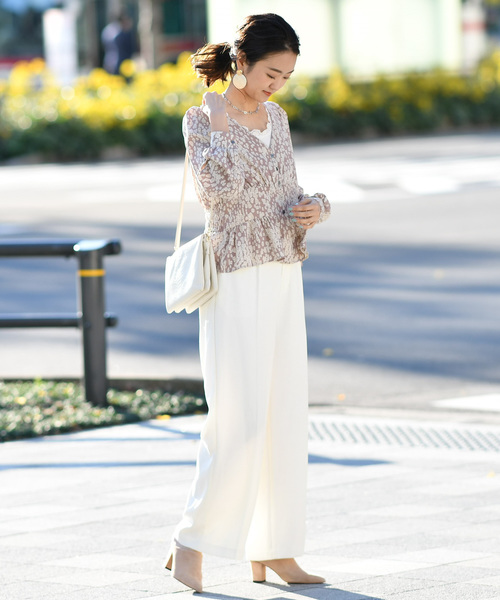 DouDou（ドゥドゥ）の「センプレパンツ（その他パンツ・レディース・ホワイト/ベージュ/グレー/ブルー/ブラック/ピンク/カーキ・38/36/37）」の10枚目の写真