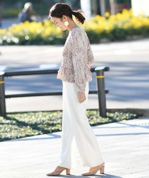 DouDou（ドゥドゥ）の「センプレパンツ（その他パンツ・レディース・ホワイト/ベージュ/グレー/ブルー/ブラック/ピンク/カーキ・38/36/37）」の11枚目の写真