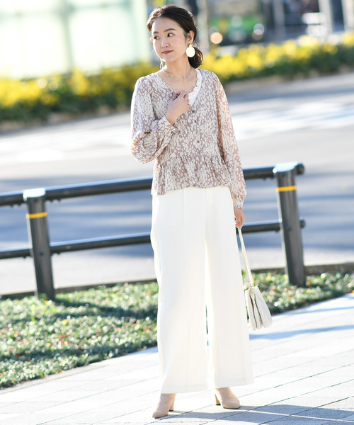 DouDou（ドゥドゥ）の「センプレパンツ（その他パンツ・レディース・ホワイト/ベージュ/グレー/ブルー/ブラック/ピンク/カーキ・38/36/37）」の12枚目の写真