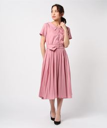 セール Laisse Passe レッセパッセのワンピース ピンク 桃色系 無地 通販 Zozotown