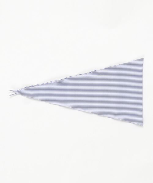 MEN'S BIGI（メンズビギ）の「シアサッカーネッカチーフ（バンダナ/スカーフ・メンズ・ネイビー/ブルー系その他/レッド系その他・FREE）」の10枚目の写真