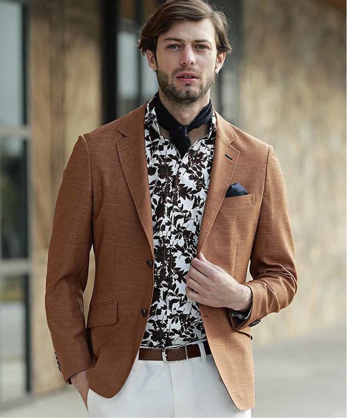 MEN'S BIGI（メンズビギ）の「シアサッカーネッカチーフ（バンダナ/スカーフ・メンズ・ネイビー/ブルー系その他/レッド系その他・FREE）」の8枚目の写真