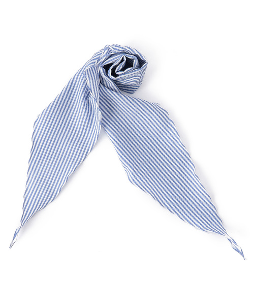 MEN'S BIGI（メンズビギ）の「シアサッカーネッカチーフ（バンダナ/スカーフ・メンズ・ネイビー/ブルー系その他/レッド系その他・FREE）」の19枚目の写真