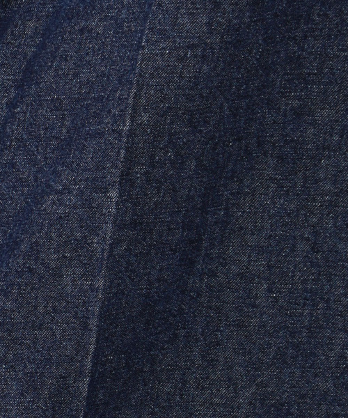 Petit Honfleur(プチオンフルール)の「◇カタログ掲載◇【麻シリーズ】麻入りデニムワイドパンツ(デニムパンツ・レディース・ネイビー/ブルー・70/61/64/67)」の13枚目の写真
