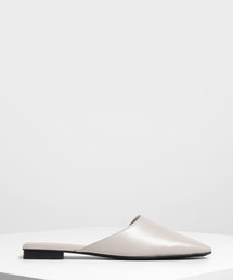 CHARLES & KEITH | スクエアトゥ スライダー / Square Toe Sliders(サンダル)