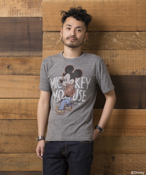 BEAMS(ビームス)の「○JUNK FOOD×BEAMS / 別注 Mickey Mouse TEE①(Tシャツ/カットソー・メンズ・ホワイト/オフホワイト/グリーン/ブラック/グレー/ホワイト系その他・SMALL/MEDIUM/LARGE/X-SMALL)」の6枚目の写真