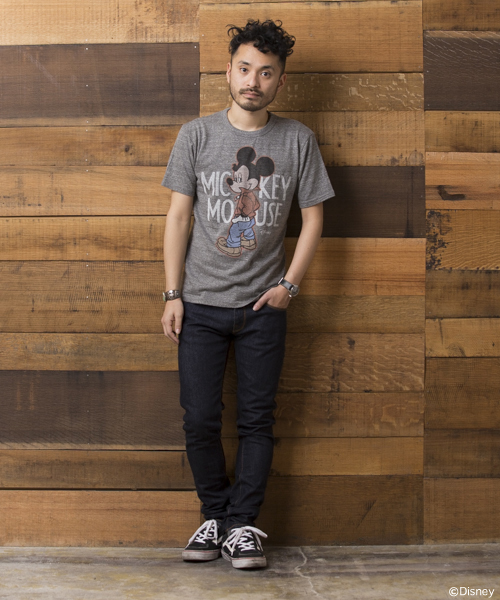 BEAMS(ビームス)の「○JUNK FOOD×BEAMS / 別注 Mickey Mouse TEE①(Tシャツ/カットソー・メンズ・ホワイト/オフホワイト/グリーン/ブラック/グレー/ホワイト系その他・SMALL/MEDIUM/LARGE/X-SMALL)」の15枚目の写真