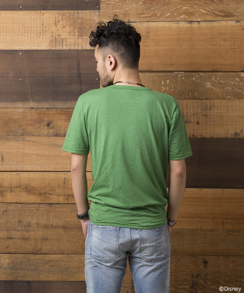 BEAMS(ビームス)の「○JUNK FOOD×BEAMS / 別注 Mickey Mouse TEE①(Tシャツ/カットソー・メンズ・ホワイト/オフホワイト/グリーン/ブラック/グレー/ホワイト系その他・SMALL/MEDIUM/LARGE/X-SMALL)」の10枚目の写真