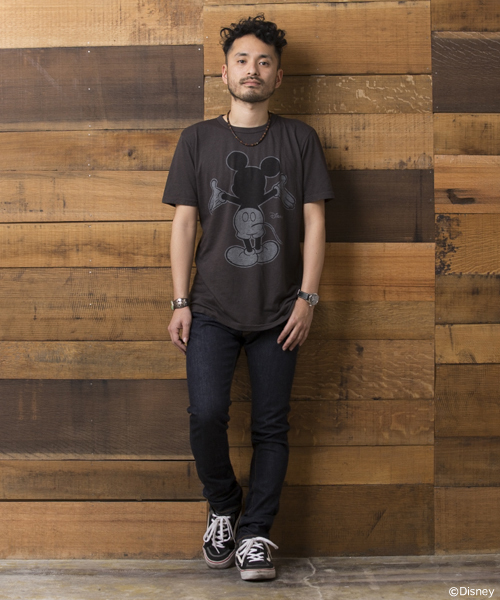 BEAMS(ビームス)の「○JUNK FOOD×BEAMS / 別注 Mickey Mouse TEE①(Tシャツ/カットソー・メンズ・ホワイト/オフホワイト/グリーン/ブラック/グレー/ホワイト系その他・SMALL/MEDIUM/LARGE/X-SMALL)」の14枚目の写真