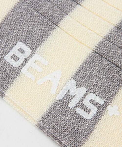 BEAMS PLUS(ビームスプラス)の「BEAMS PLUS / リブ ボーダーソックス(ソックス/靴下・メンズ・ホワイト/ブラック系その他/グリーン/インディゴブルー・ONE SIZE)」の18枚目の写真