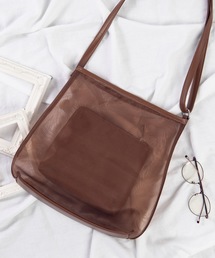 WEGO | WEGO/ポーチ付きシアーショルダーバッグ(ショルダーバッグ)