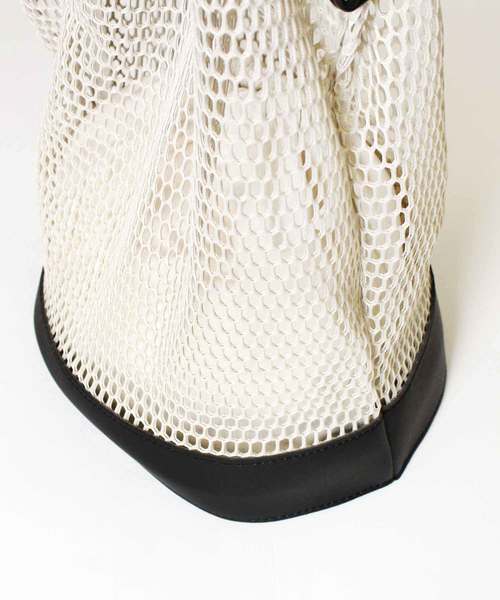 MODE ROBE（モードローブ）の「メッシュバッグ（トートバッグ・レディース・ブラック/ベージュ/ブラウン・FREE）」の9枚目の写真