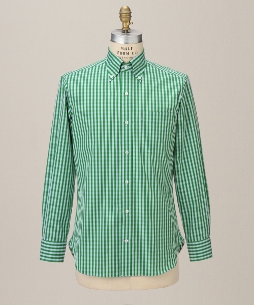 UNITED ARROWS（ユナイテッドアローズ）の「UAD カラードチェック　ボタンダウンシャツ ◆（シャツ/ブラウス・メンズ・ケリー/コバルトブルー・37cm/39cm/40cm/38cm/41cm）」の11枚目の写真