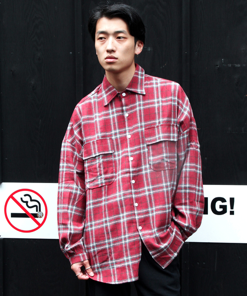 THISIS(ディスイズ)の「ビッグシルエットシャツ(シャツ/ブラウス・メンズ・A/B/C/D・X-LARGE/XX-LARGE/LARGE/MEDIUM)」の2枚目の写真
