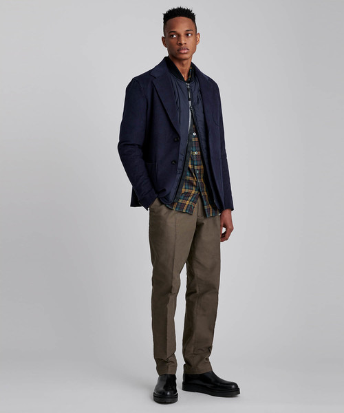 Saturdays NYC（サタデーズ ニューヨークシティ ）の「Jones Puffer Jacket（ブルゾン・メンズ・ブラック/ネイビー・X-SMALL/S/M/L/X-LARGE）」の9枚目の写真